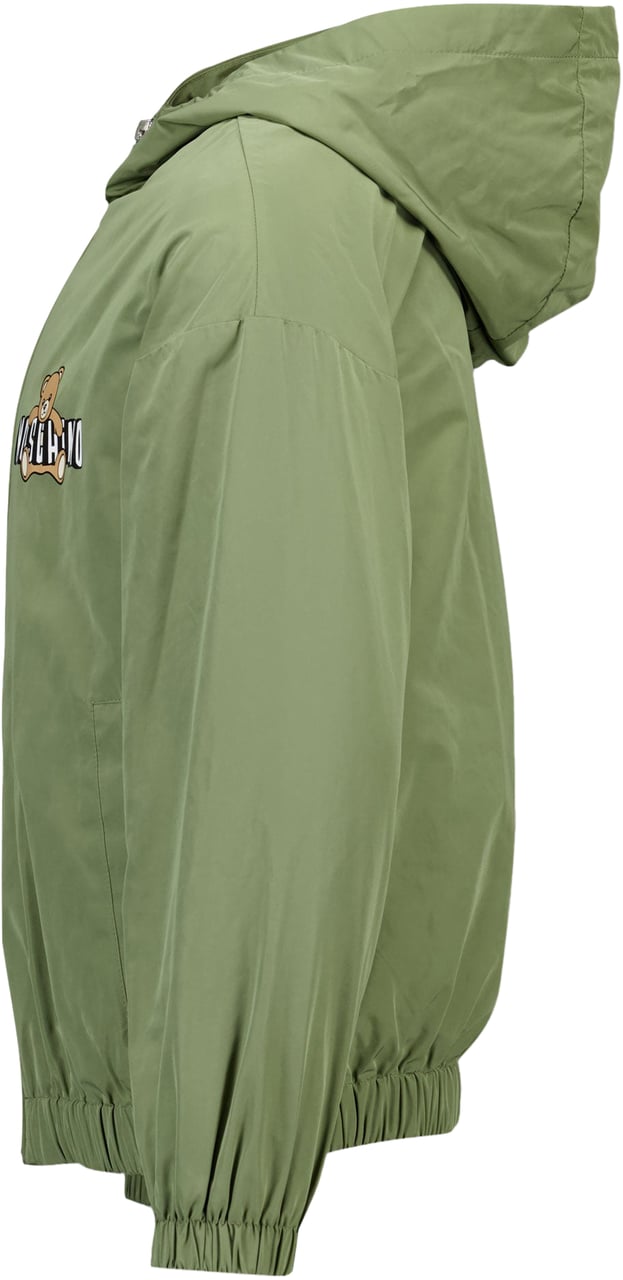 Moschino Moschino Kinder Unisex Zomerjas In Army Groen