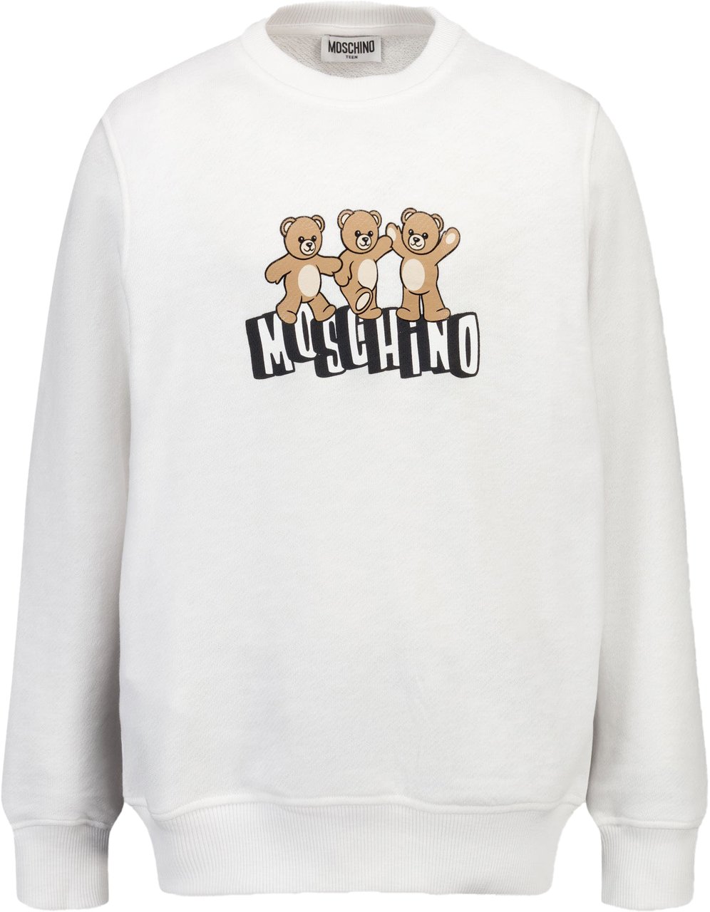 Moschino Moschino Kinder Unisex Trui In Wit Wit
