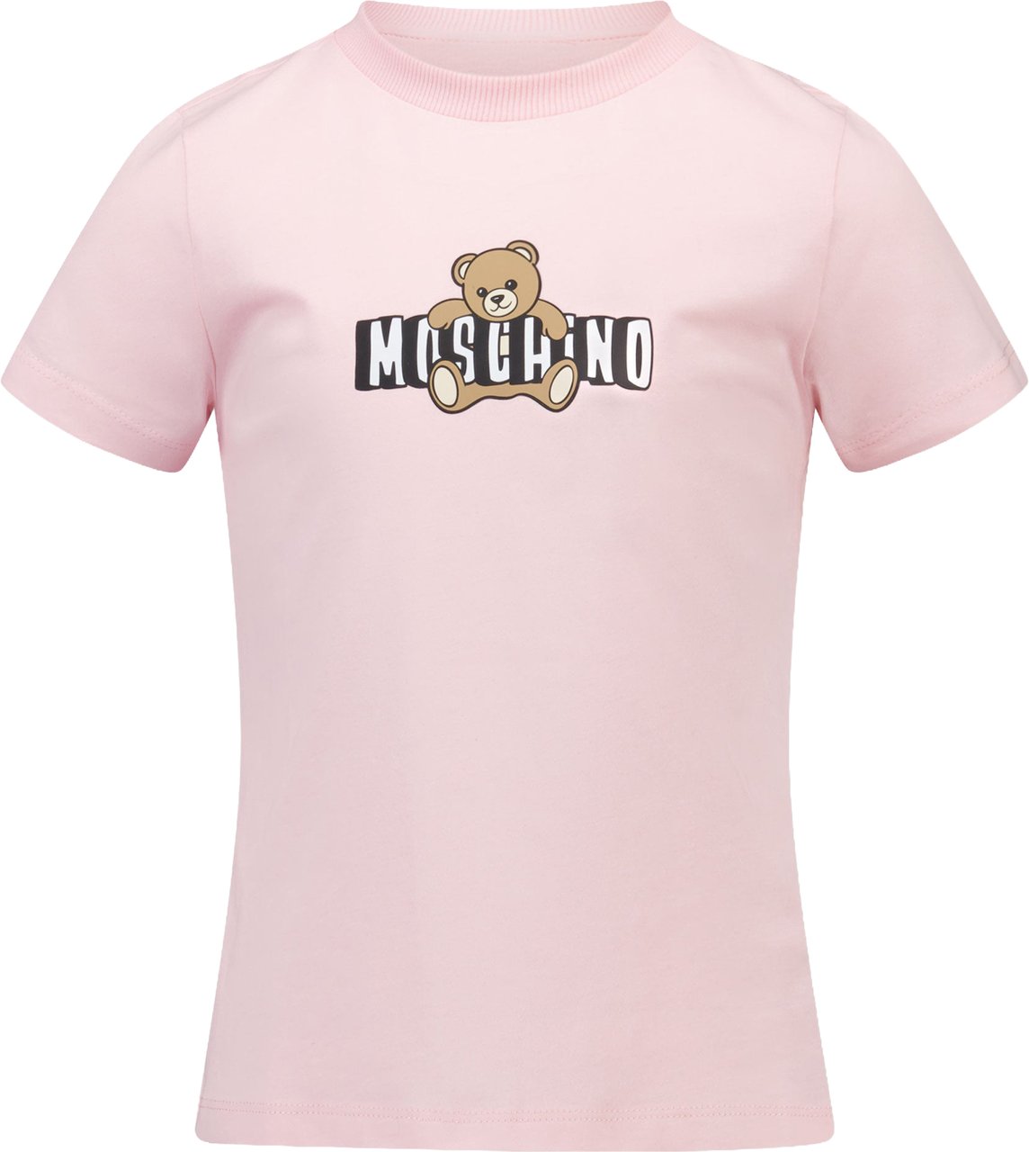 Moschino Moschino Kinder Unisex T-Shirt In Licht Roze Roze