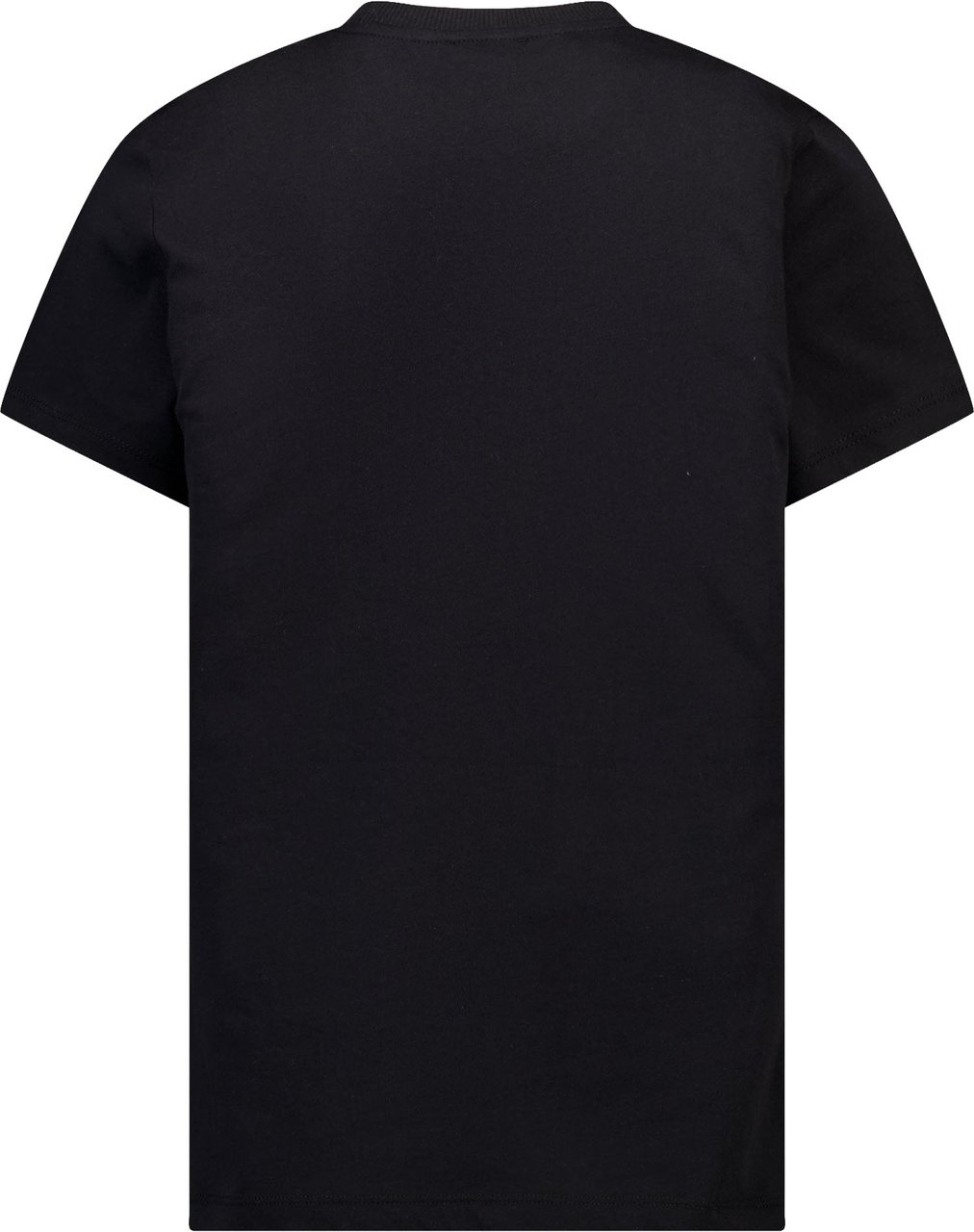 Moschino Kinder Unisex T-Shirt In Zwart Zwart