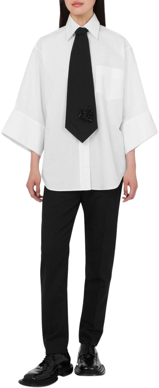 Moschino Top White Wit