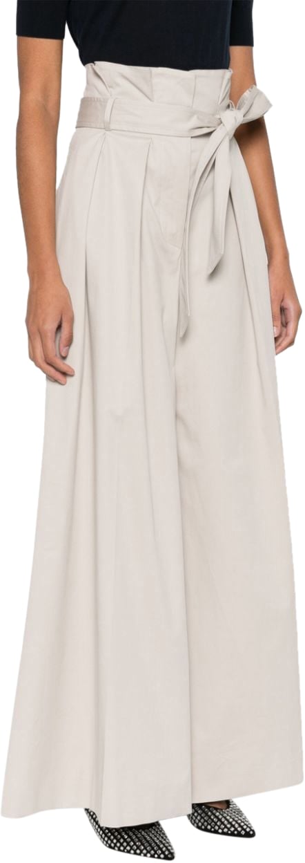 Moschino Trousers Beige Beige