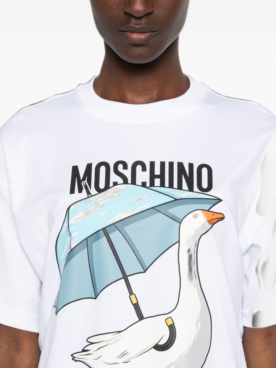Moschino Top Multi White Wit