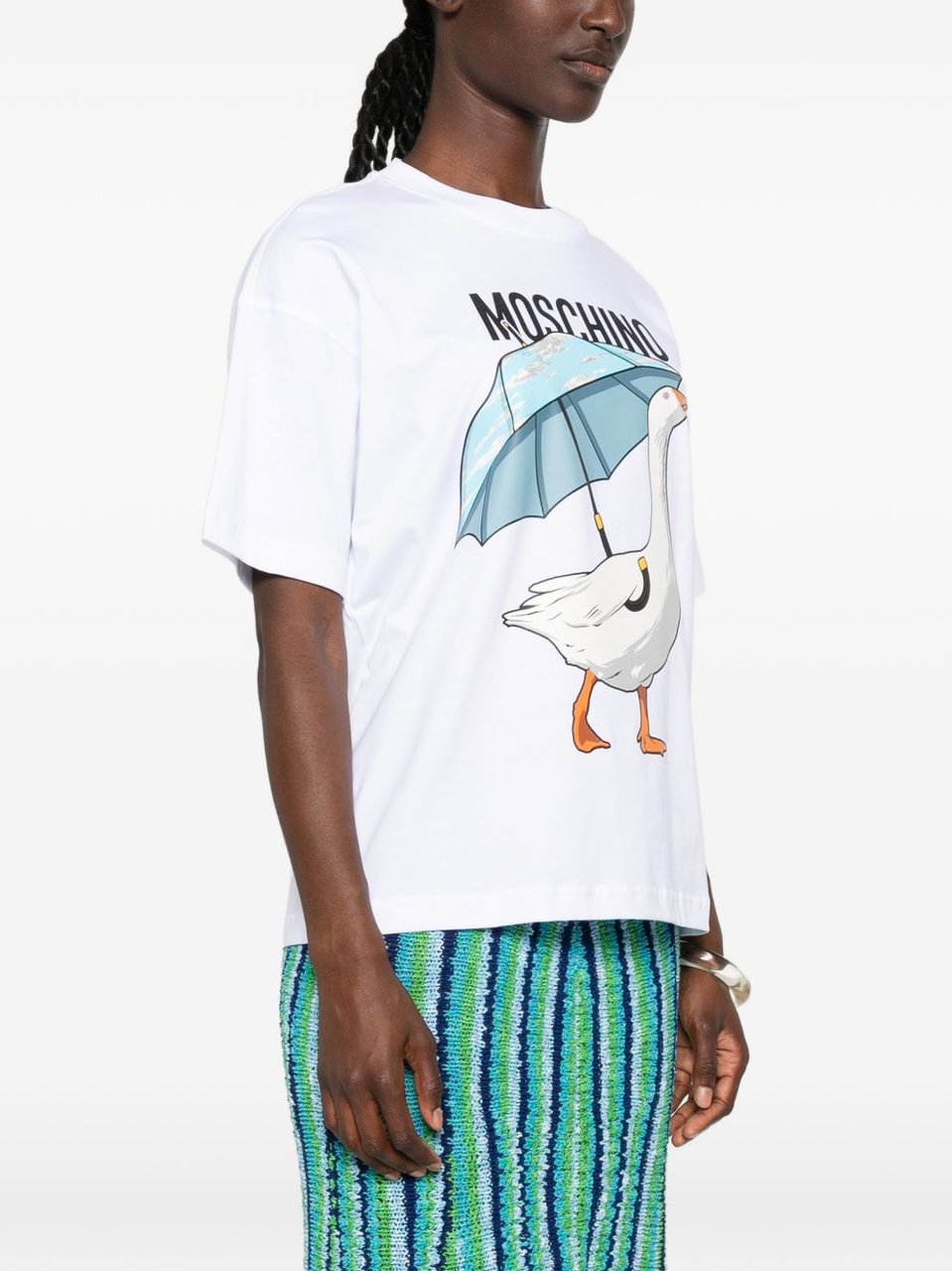 Moschino Top Multi White Wit