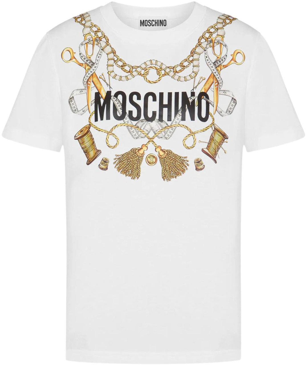 Moschino Moschino T-shirt E Polo Bianco Wit