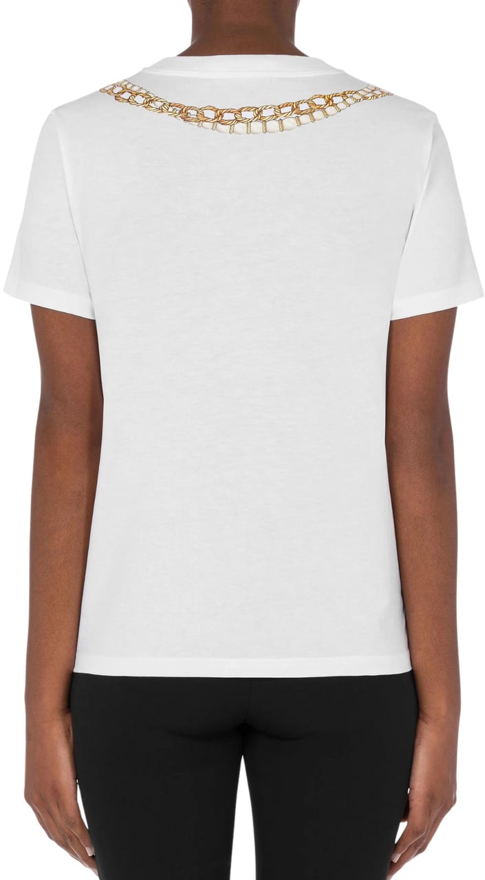 Moschino Moschino T-shirt E Polo Bianco Wit