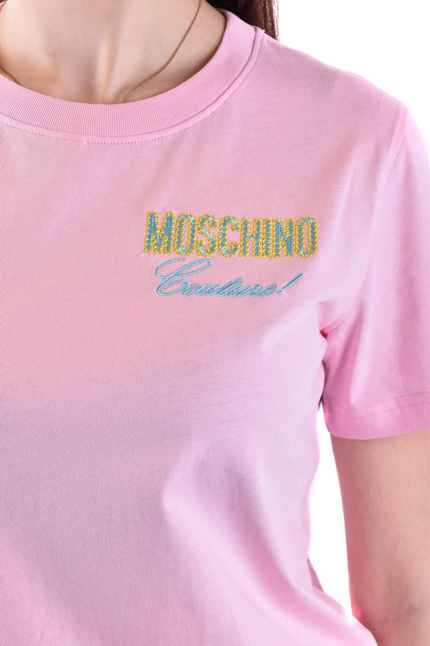Moschino T-shirts Pink Roze