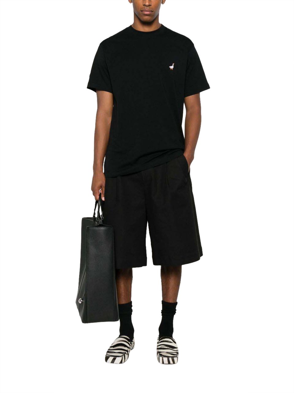 Moschino T-Shirts And Polos Multi Black Zwart