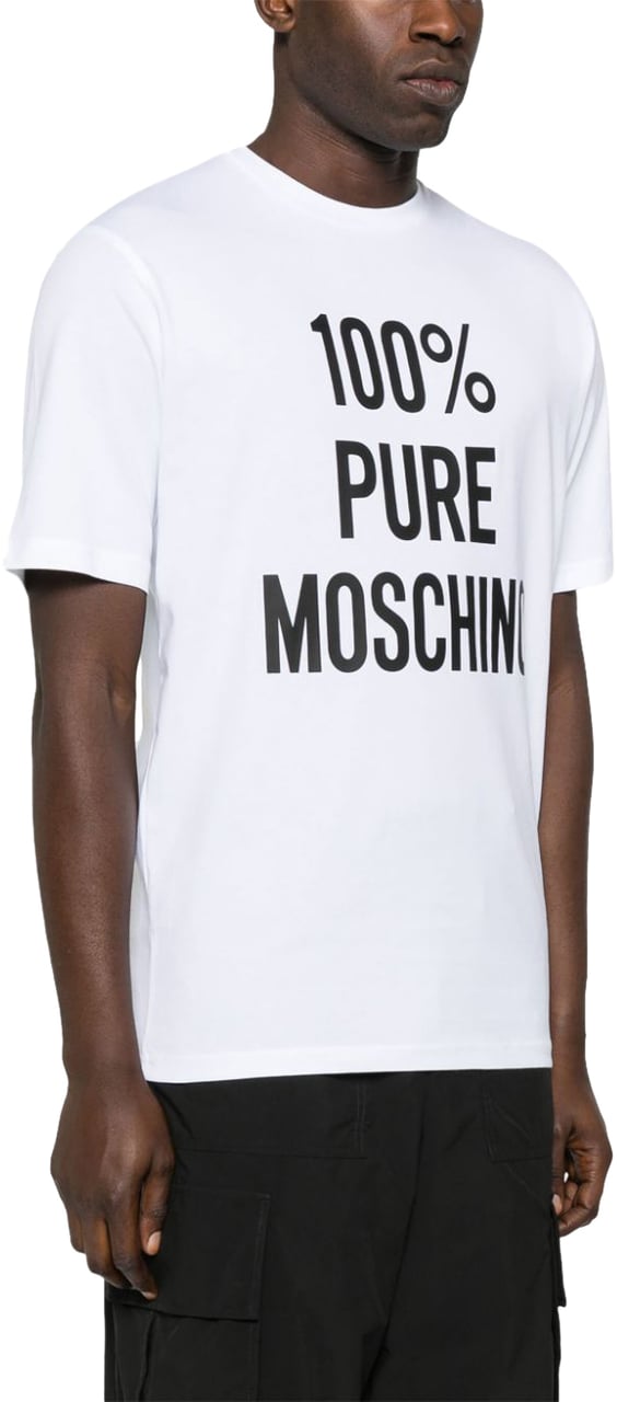 Moschino T-Shirts And Polos White Wit