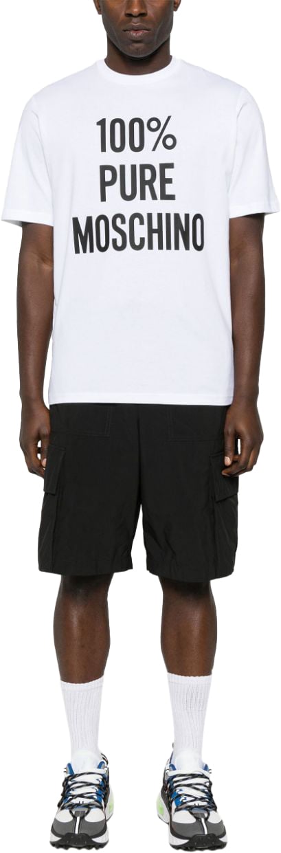 Moschino T-Shirts And Polos White Wit