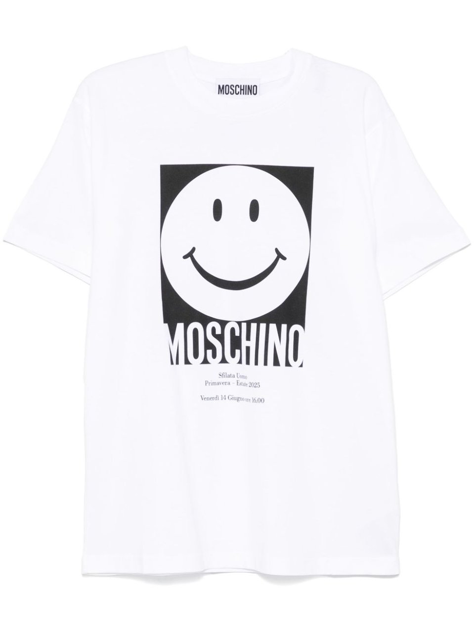 Moschino T-Shirts And Polos White Wit