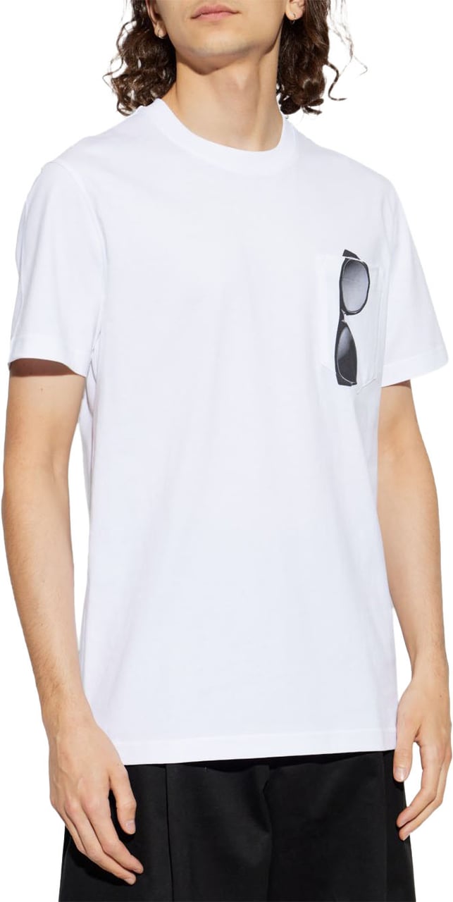 Moschino T-Shirts And Polos Multi White Wit
