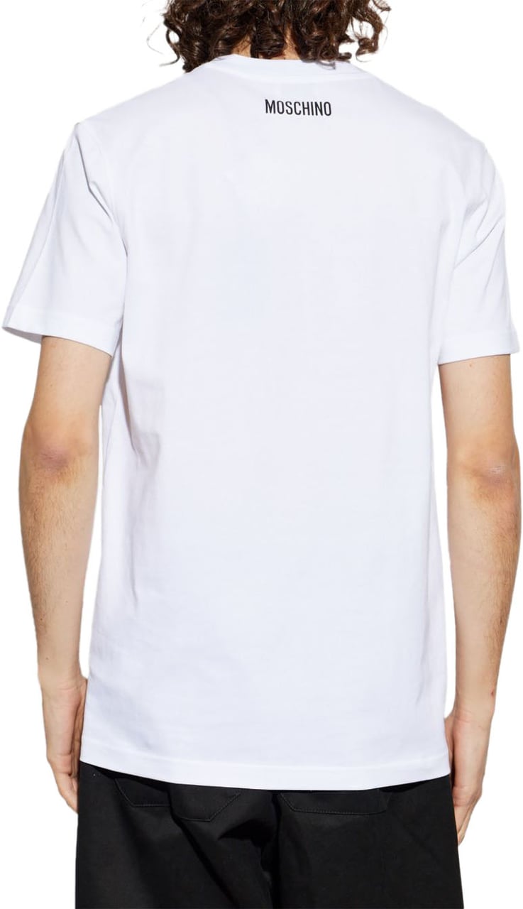 Moschino T-Shirts And Polos Multi White Wit