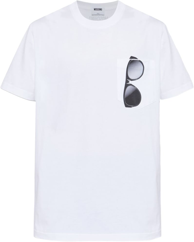 Moschino T-Shirts And Polos Multi White Wit