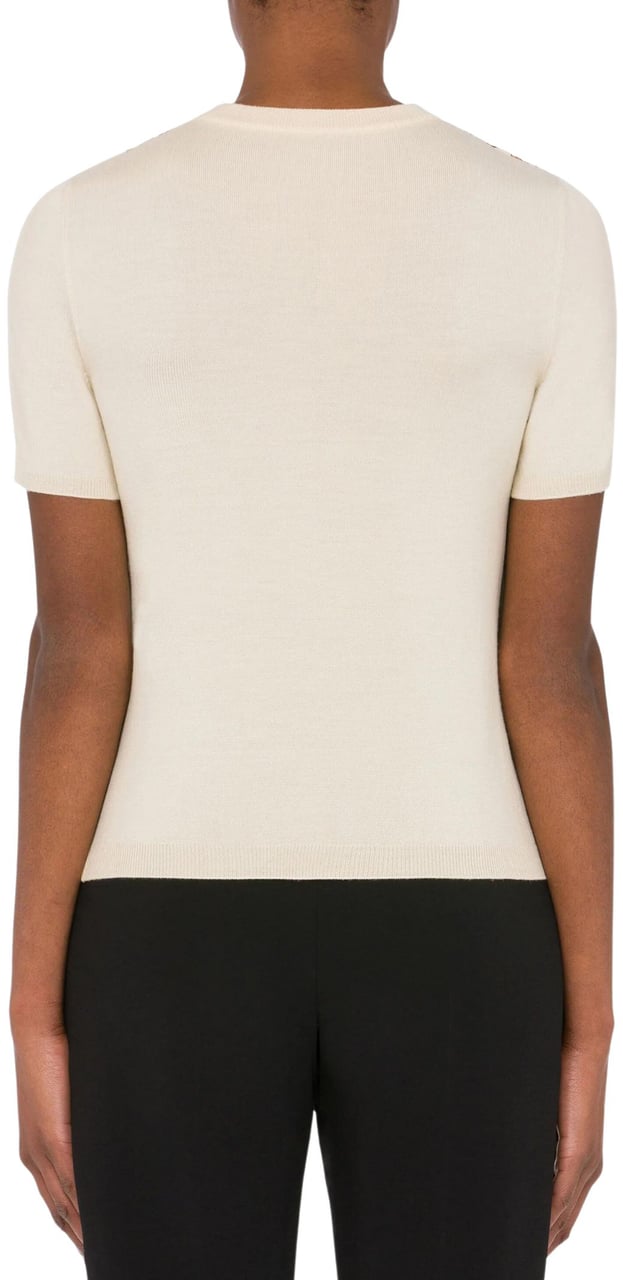 Moschino Moschino Maglie Avorio Beige