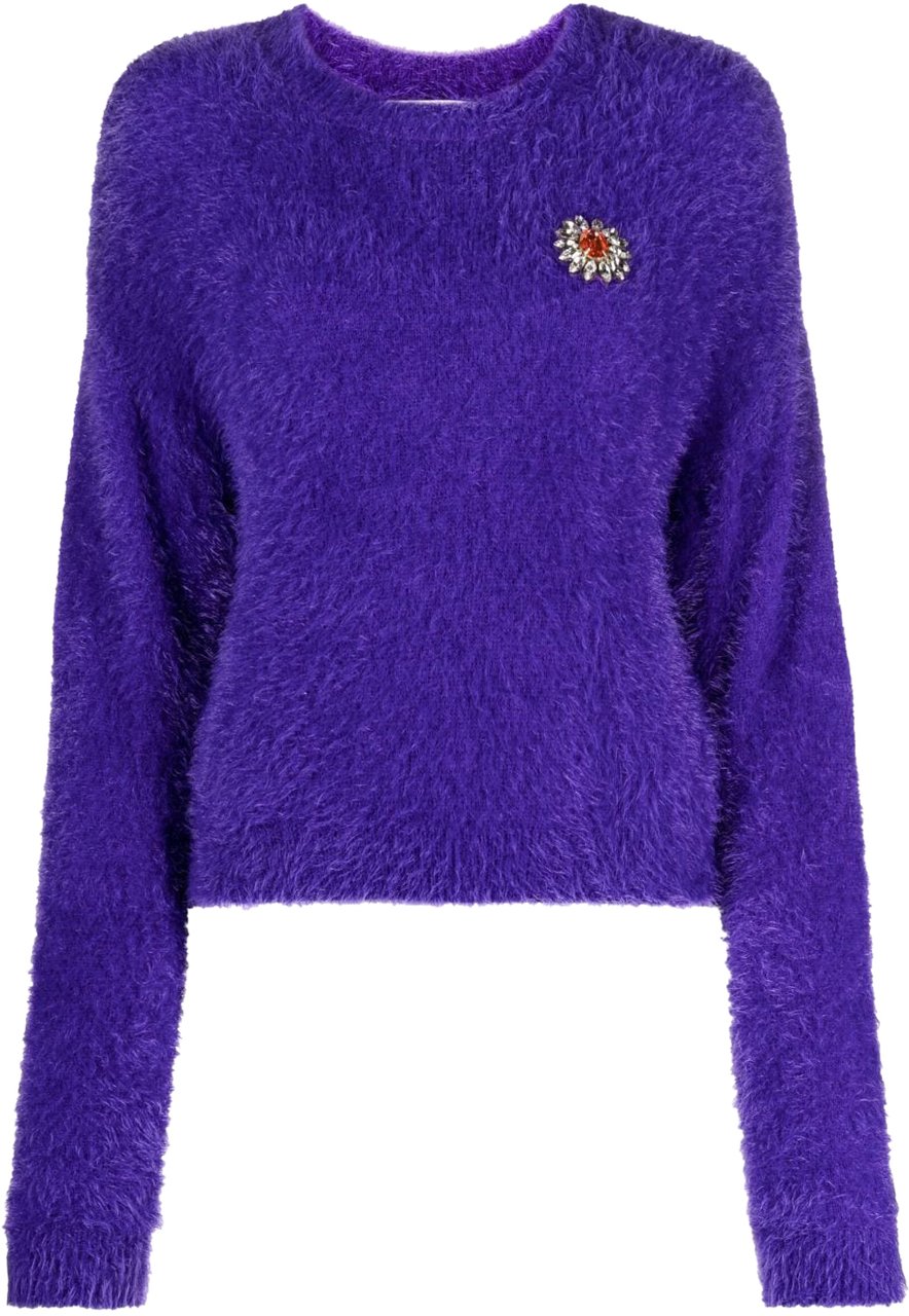Moschino Sweaters Purple Paars
