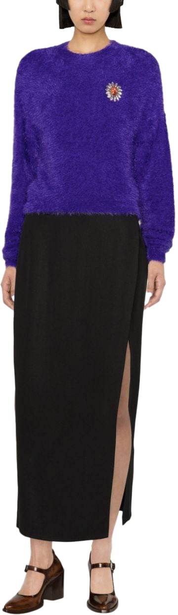 Moschino Sweaters Purple Paars