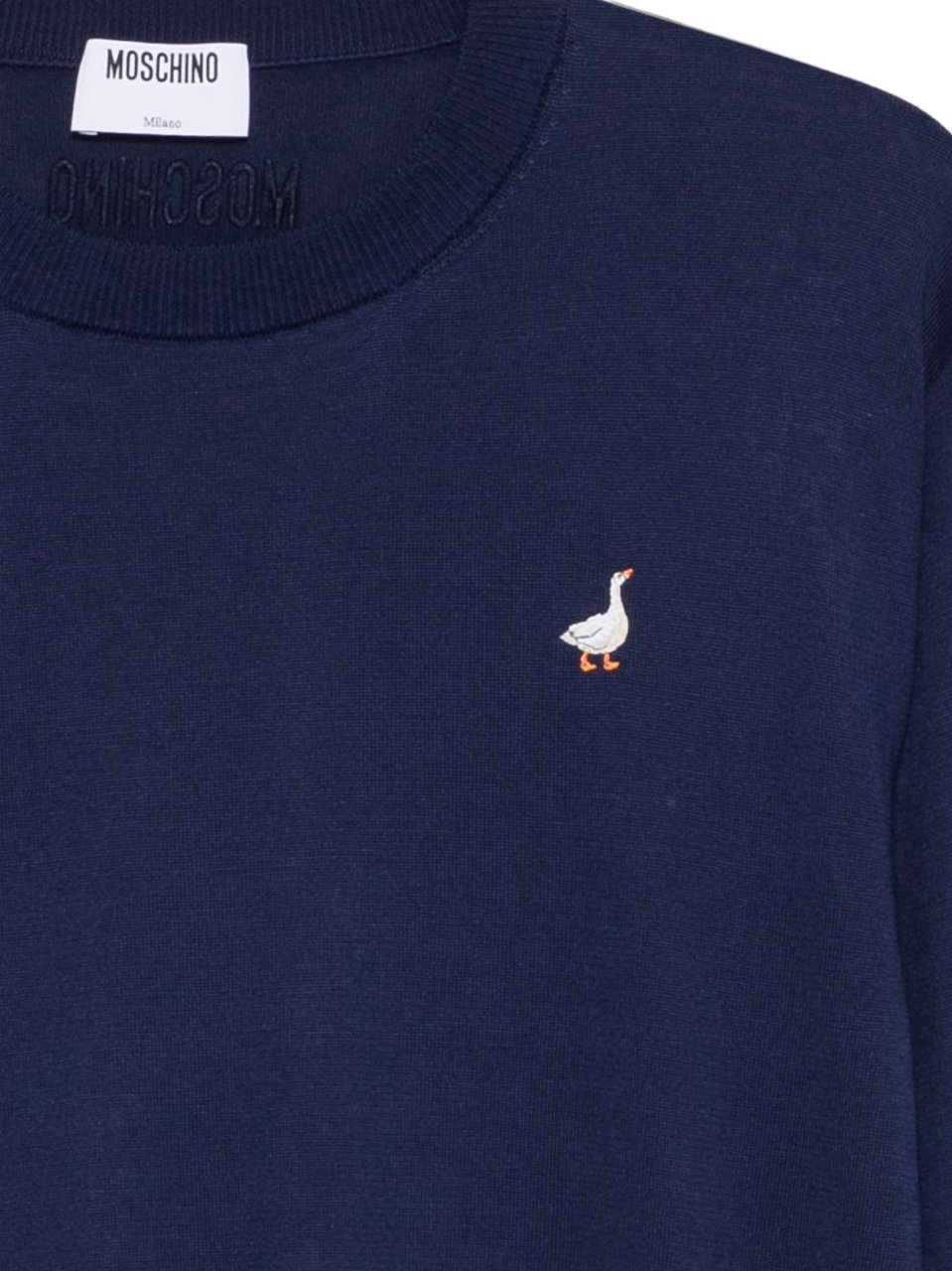 Moschino Sweaters Blue Navy