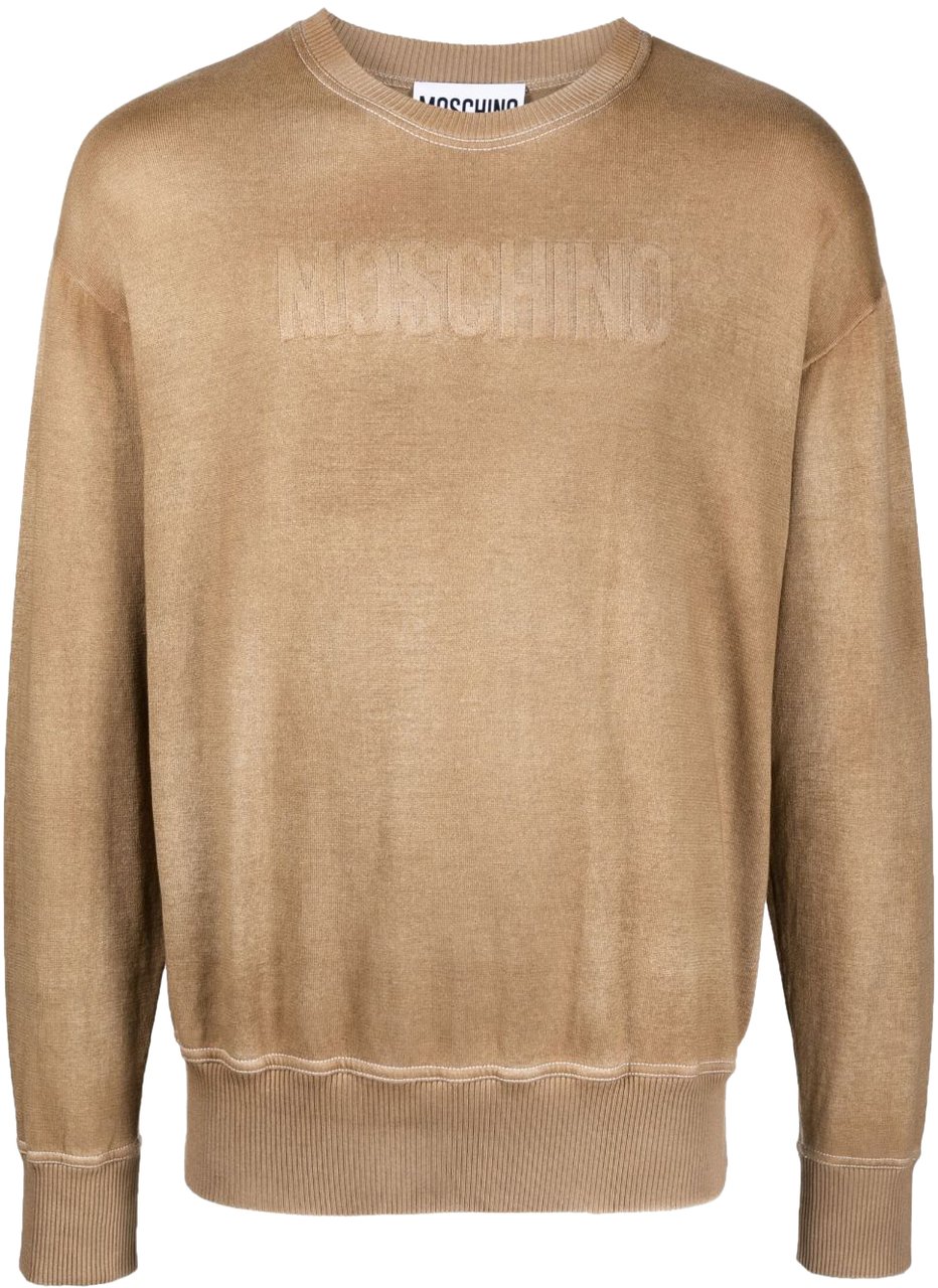 Moschino Sweaters Brown Bruin