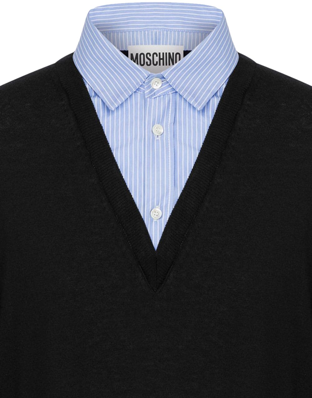 Moschino Sweaters Black Zwart