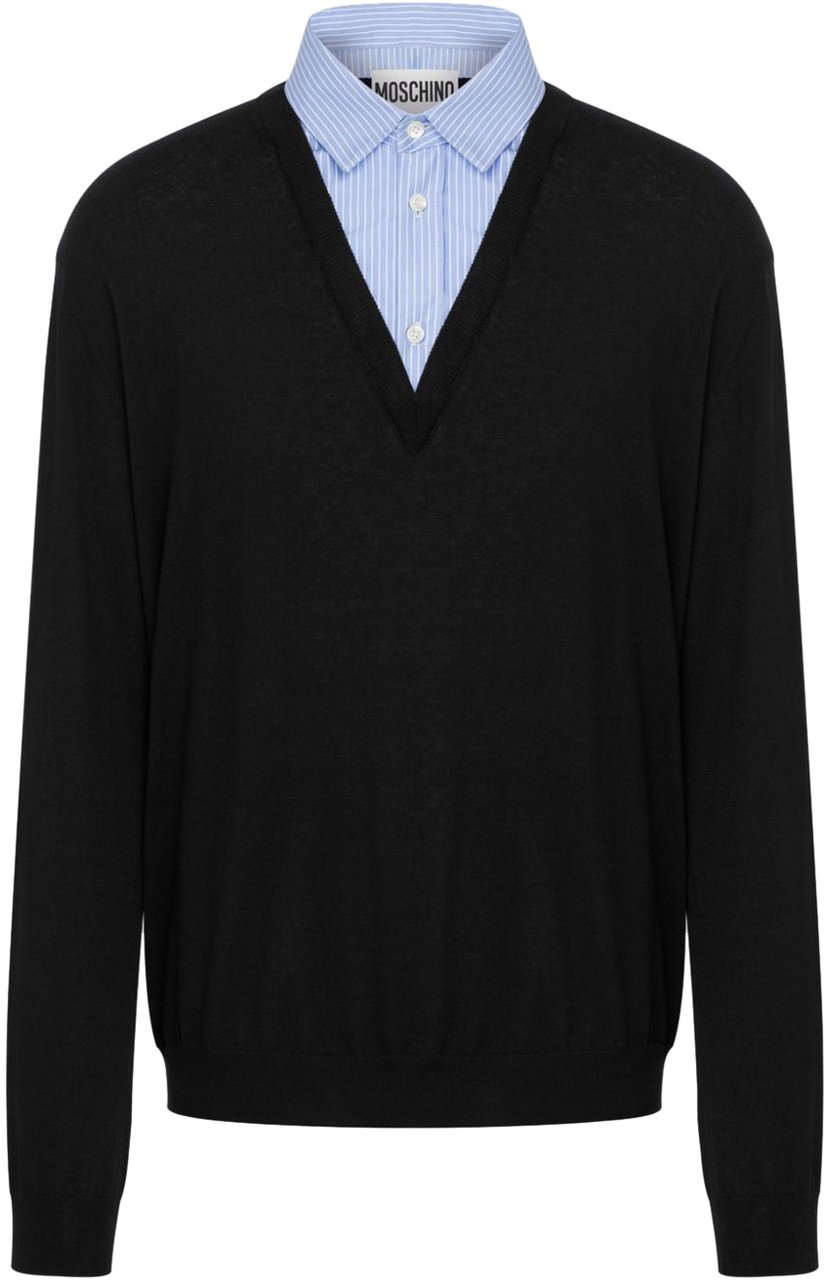 Moschino Sweaters Black Zwart