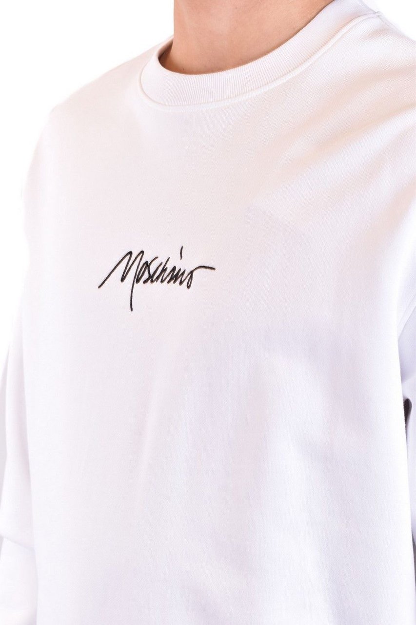Moschino Sweatshirts White Wit