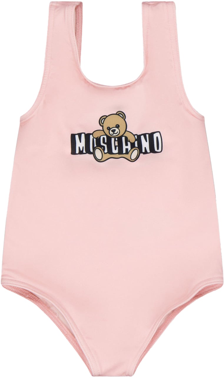 Moschino Moschino Baby Meisjes Zwemkleding In Licht Roze Roze