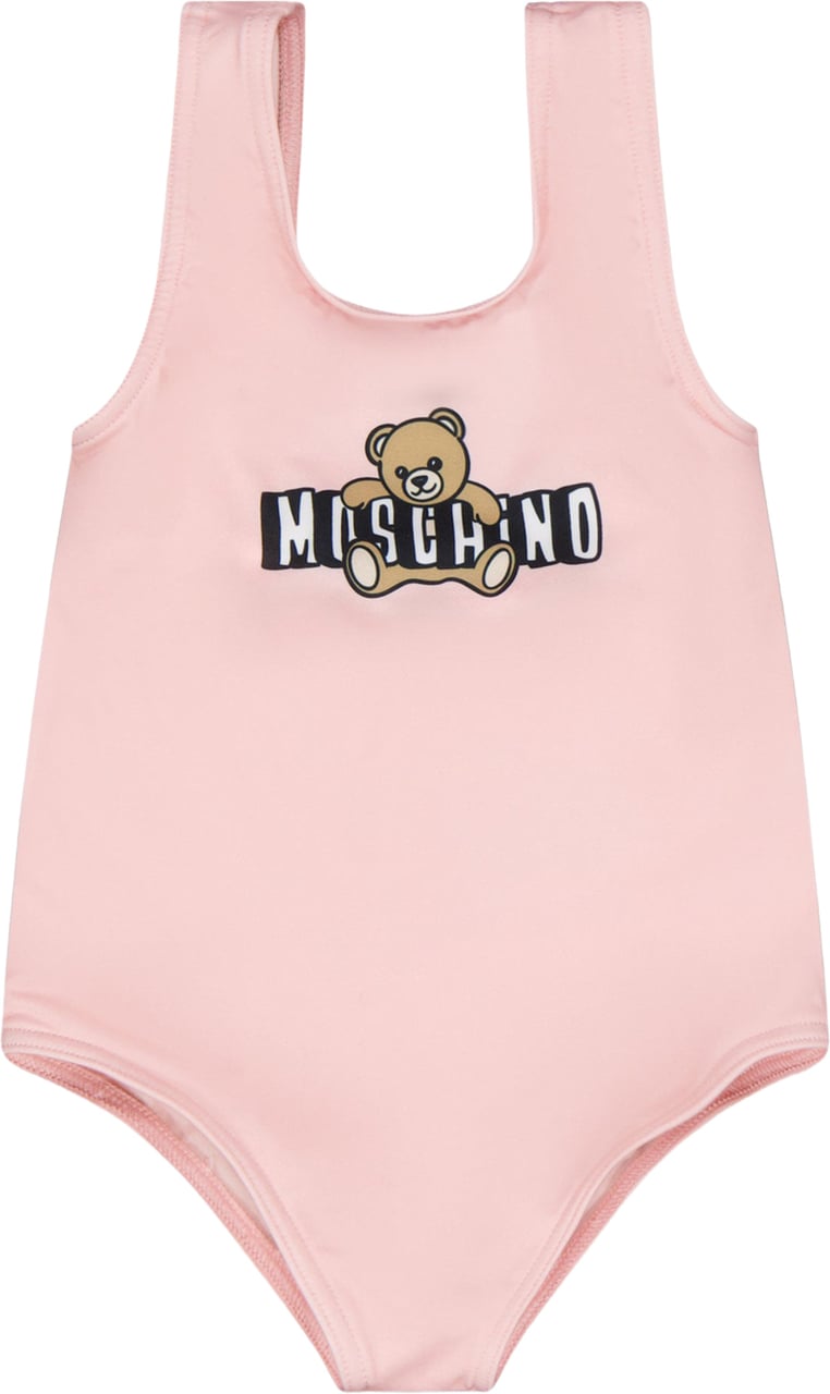 Moschino Baby Meisjes Zwemkleding In Licht Roze Roze