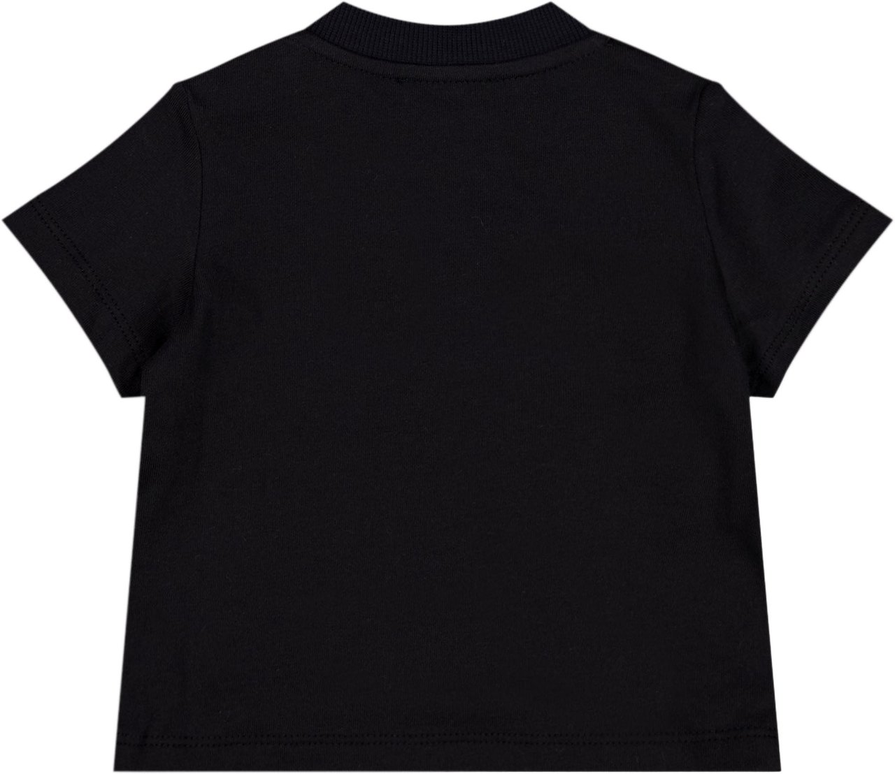 Moschino Baby Unisex T-Shirt In Zwart Zwart