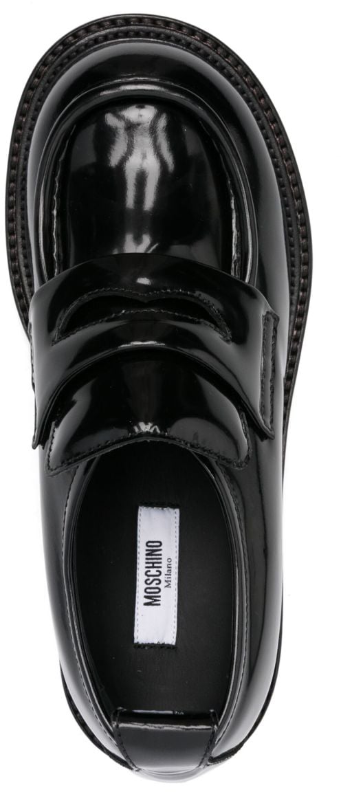 Moschino Flat Shoes Black Zwart