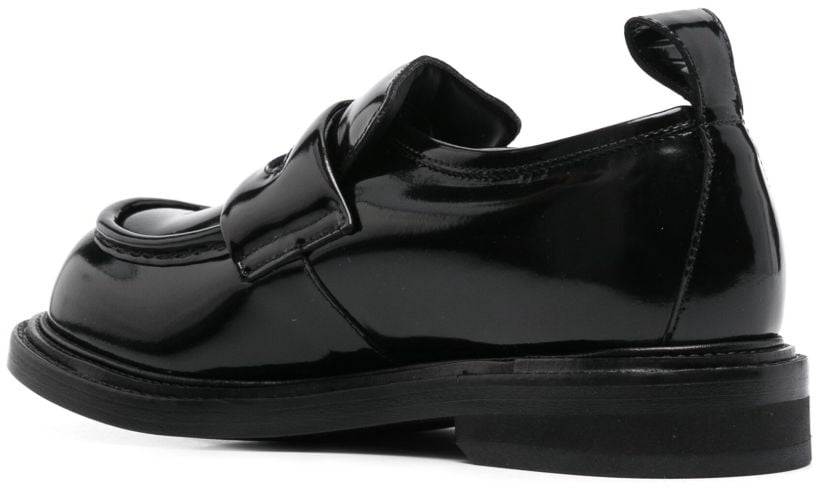 Moschino Flat Shoes Black Zwart