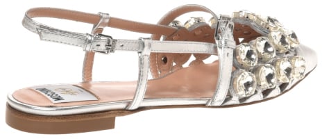 Moschino Sandals Silver Zilver