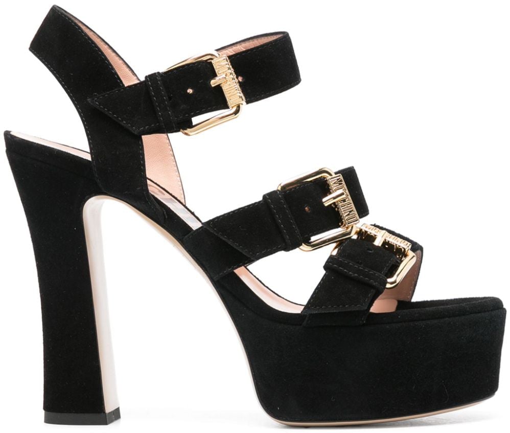 Moschino Sandals Black Zwart