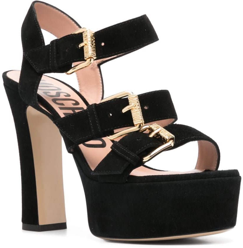Moschino Sandals Black Zwart