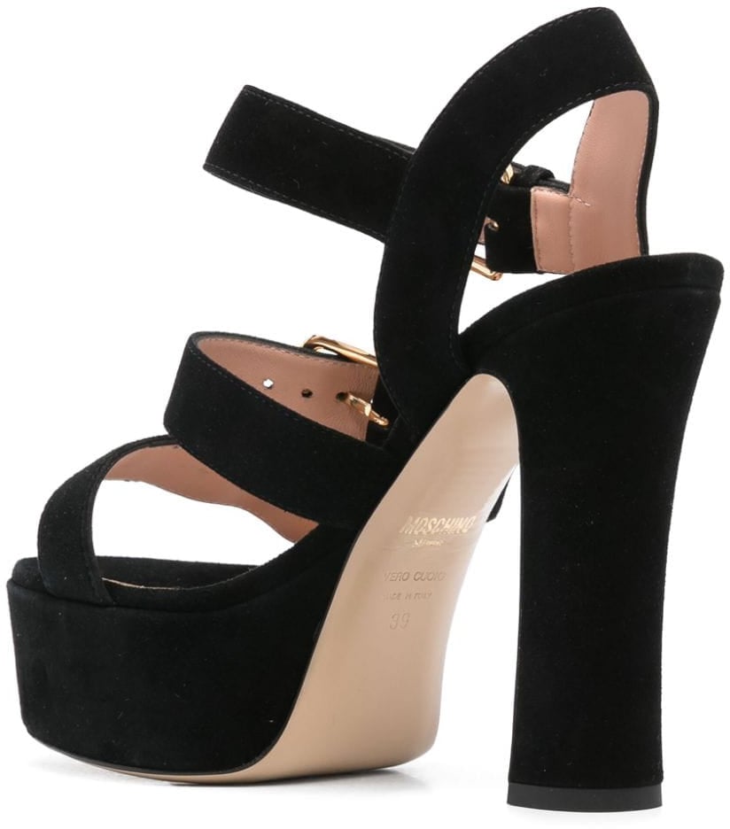 Moschino Sandals Black Zwart