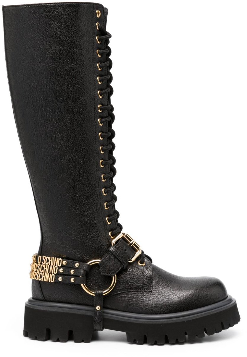 Moschino Boots Black Zwart