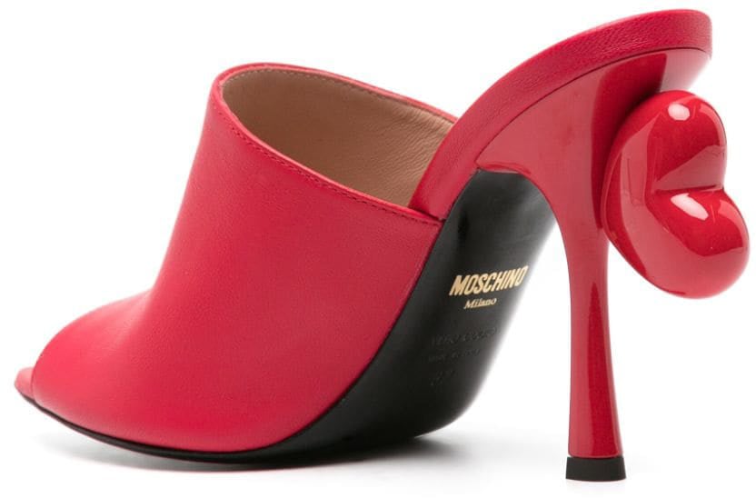Moschino Sandals Red Rood