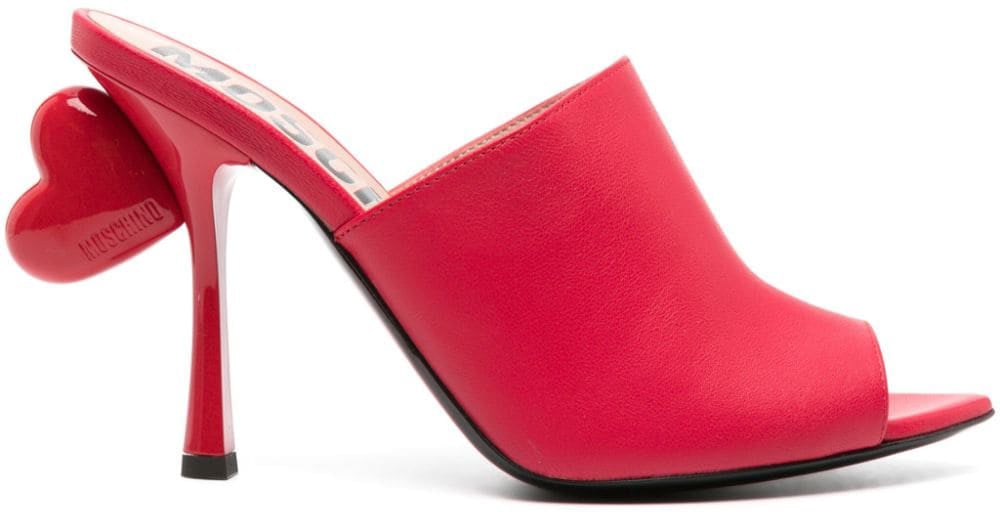 Moschino Sandals Red Rood