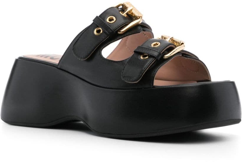 Moschino Sandals Black Zwart