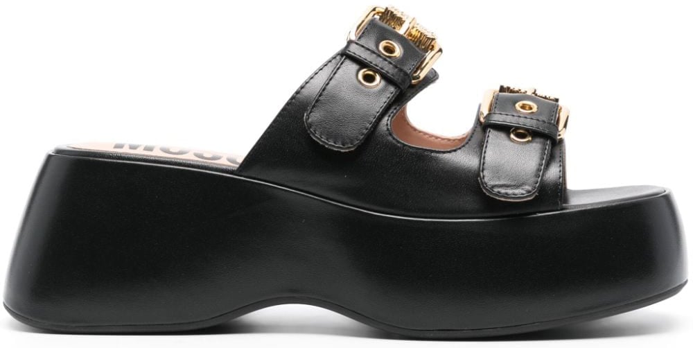 Moschino Sandals Black Zwart