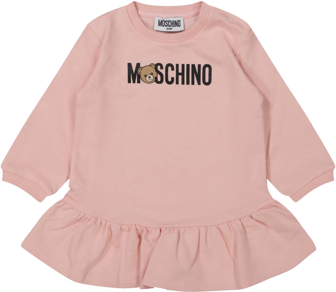 Moschino Moschino Baby Meisjes Jurk In Licht Roze Roze