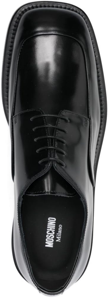 Moschino Flat Shoes Black Zwart