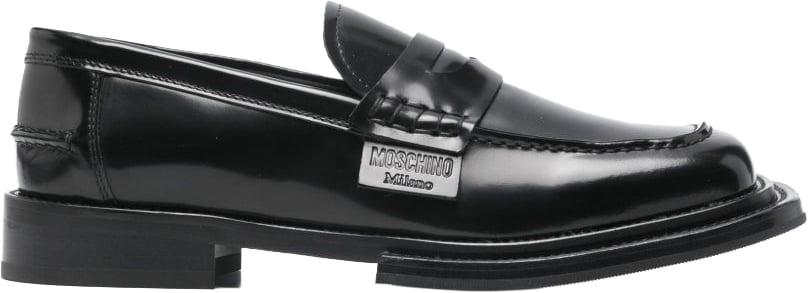 Moschino Flat Shoes Black Zwart