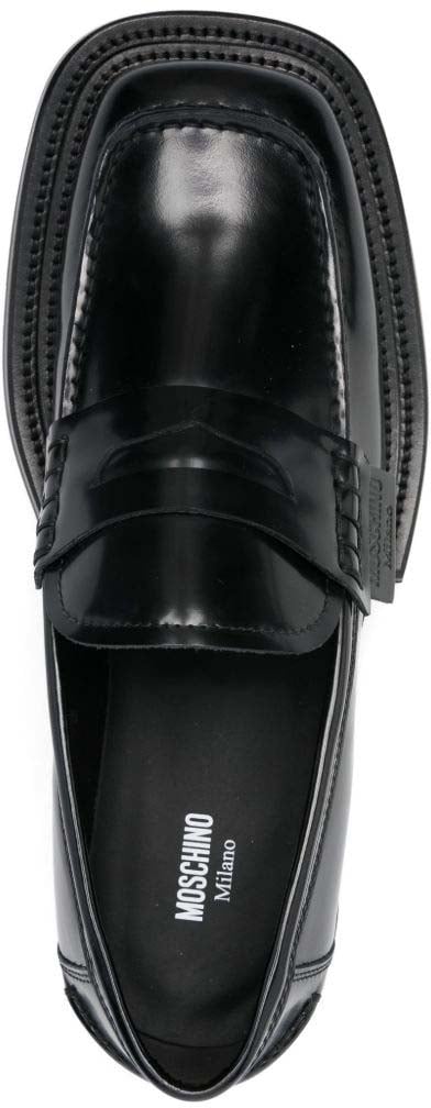 Moschino Flat Shoes Black Zwart