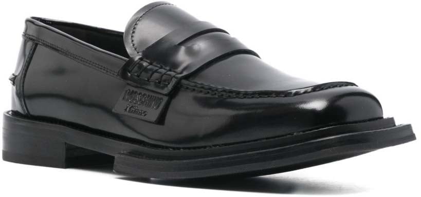 Moschino Flat Shoes Black Zwart