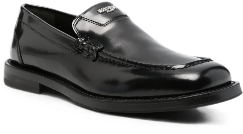 Moschino Flat Shoes Black Zwart