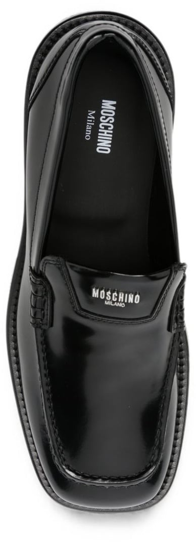 Moschino Flat Shoes Black Zwart