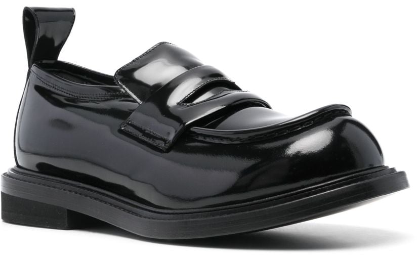 Moschino Flat Shoes Black Zwart