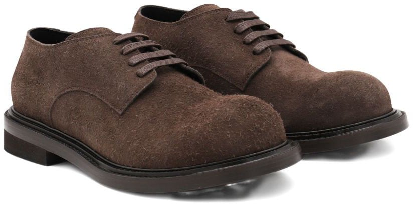 Moschino Flat Shoes Brown Bruin