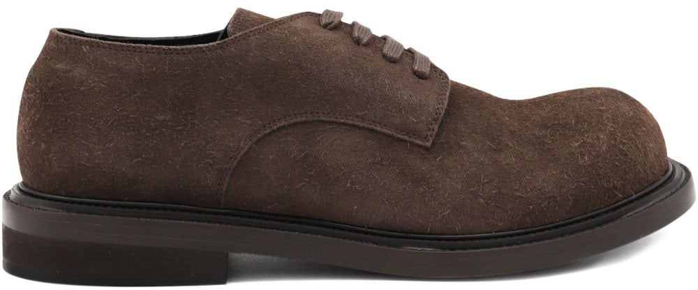 Moschino Flat Shoes Brown Bruin